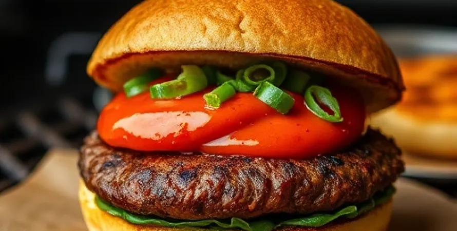 Burger à la Louisiane