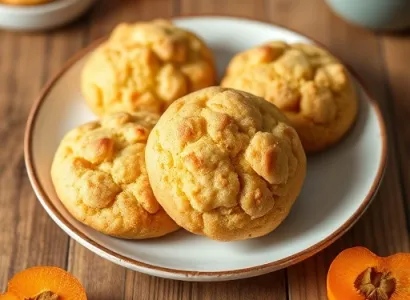 Biscuits aux abricots secs