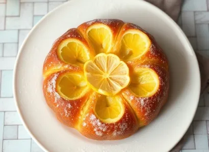 Brioche aux citrons