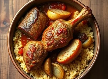Cassoulet d'agneau aux épices
