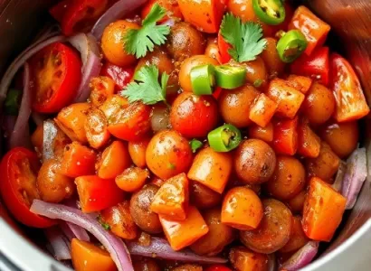Salsa aux Tomates Rôties