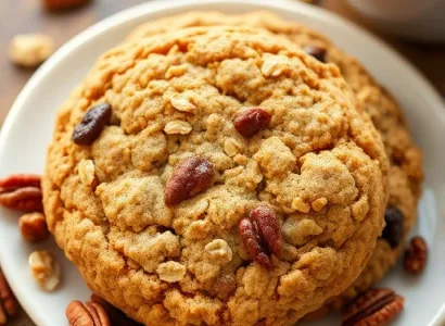 Biscuits Amish aux flocons d'avoine