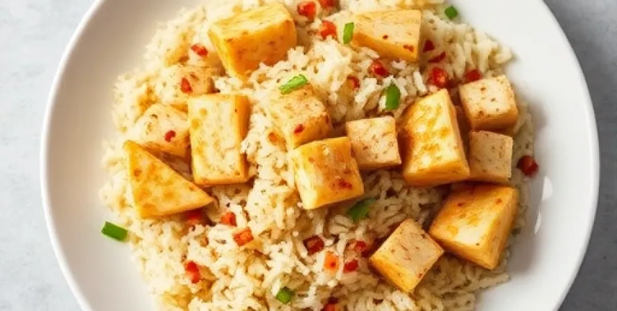Poivrons farcis au tofu