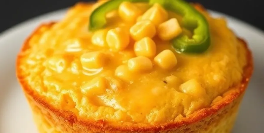 Cornbread au piment vert