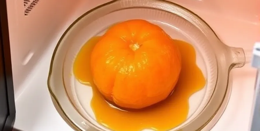 Marmelade d'orange au microonde