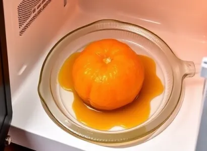 Marmelade d'orange au microonde