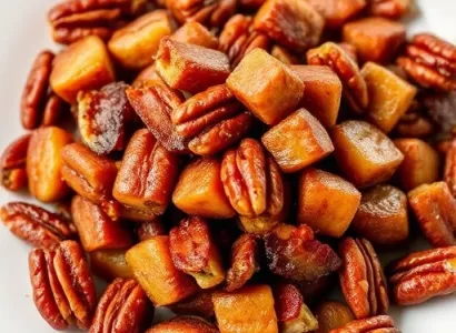 Noix de pecan roties au bacon