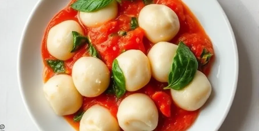 Gnudi au fromage ricotta
