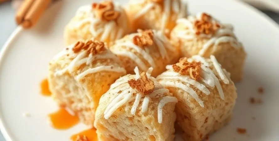 Tourtes de riz glacées