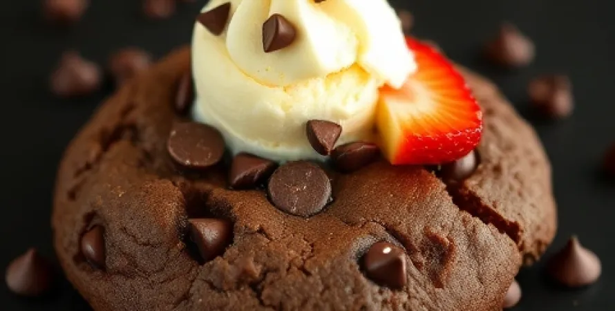 Biscuit au Chocolat sans Oeuf