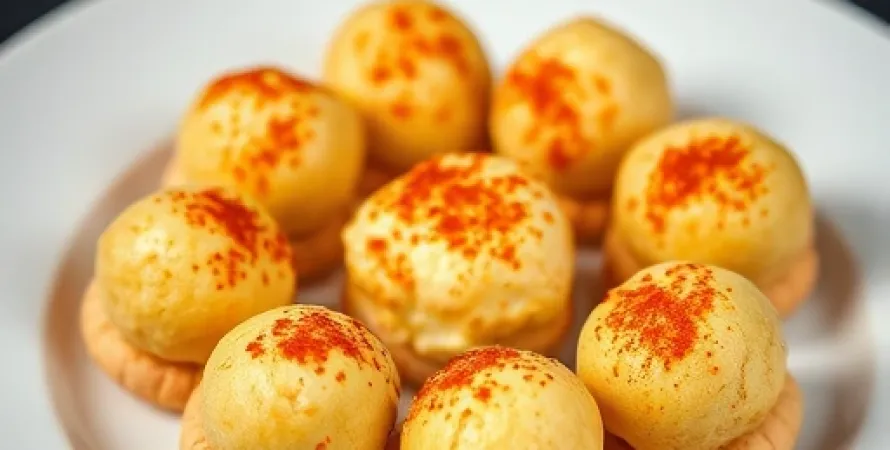 Boules de fromage aux épices
