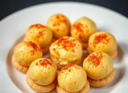 Boules de fromage aux épices