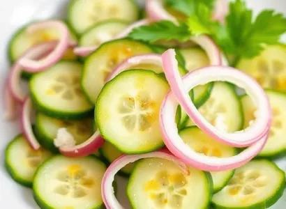 Salade de concombre