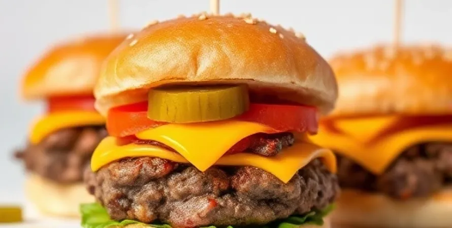 Mini Burgers Fromage
