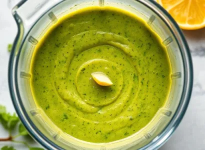 Sauce verte végétarienne