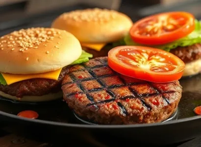 Burgers à la fumée