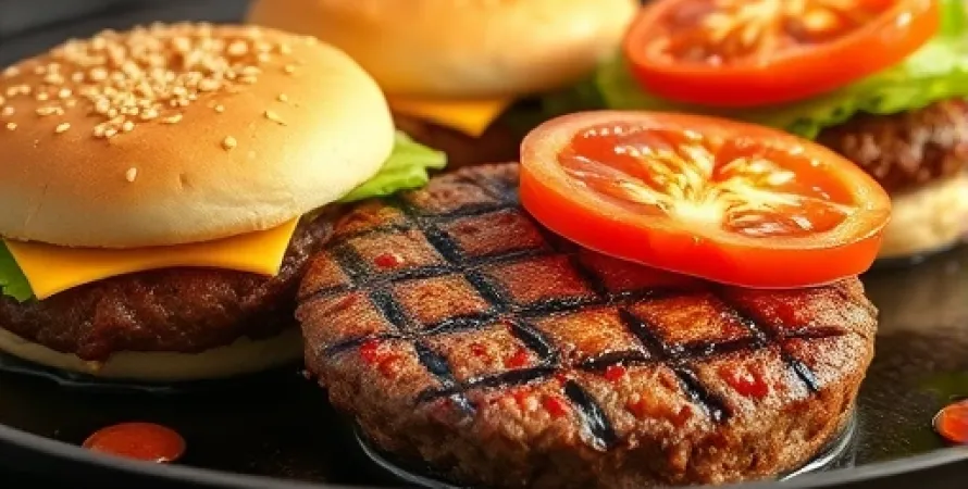 Burgers à la fumée