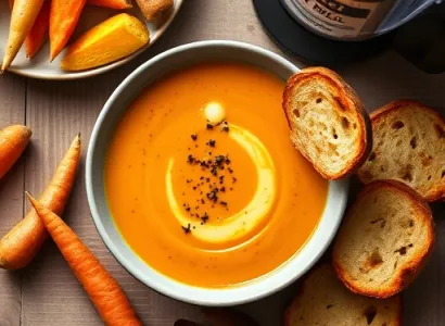 Potage de carottes et de panais