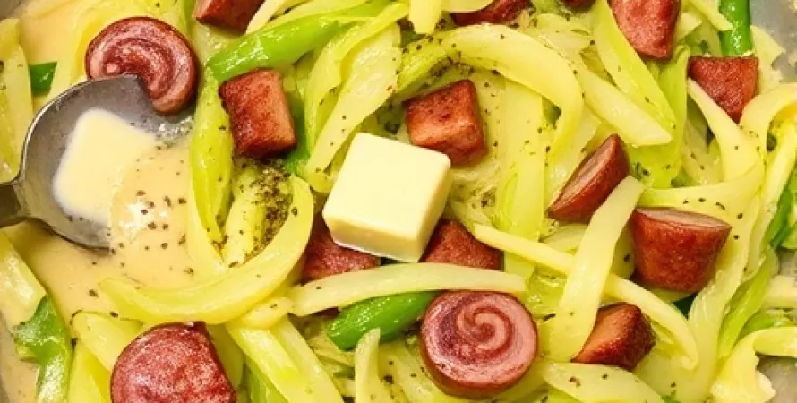 Chou vert étouffé