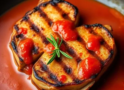 Côtes de porc à la tomate