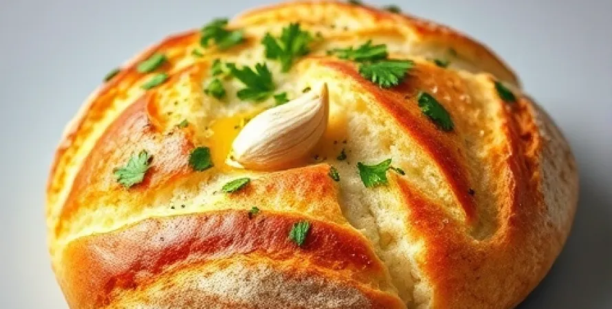 Pain au persil et à l'ail