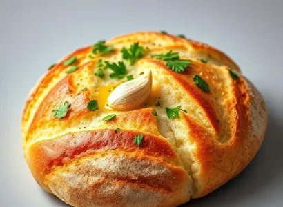 Pain au persil et à l'ail