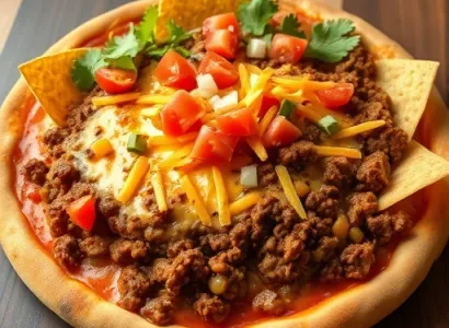Dip de boeuf taco