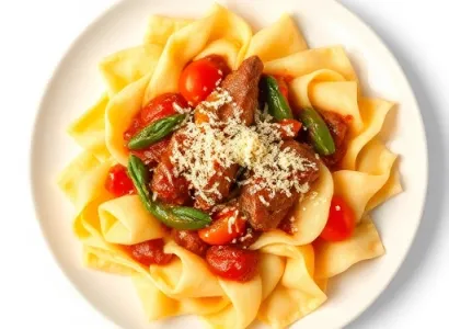 Pâtes italiennes au chili