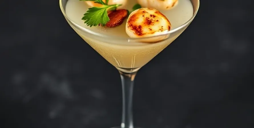 Scallop Martini