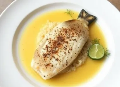 Poisson pan-frit au beurre