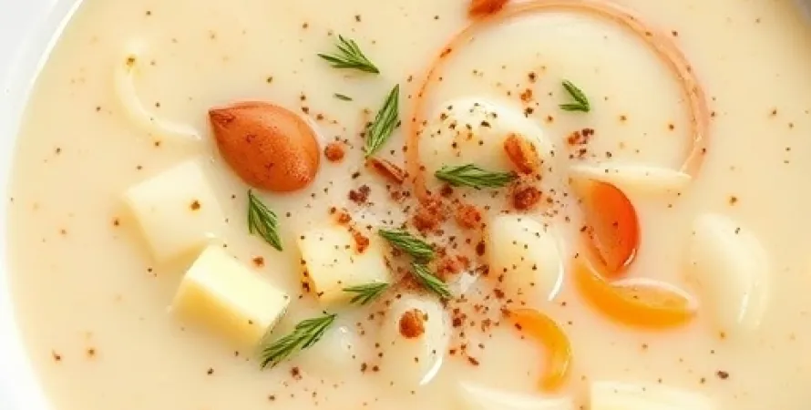 Soupe de laitue