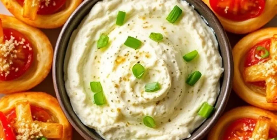 Dip d'artichauts et feta