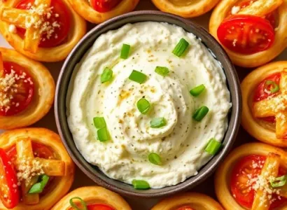 Dip d'artichauts et feta