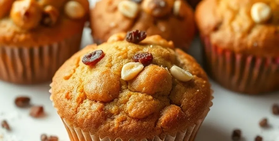 Muffins aux carottes et épices