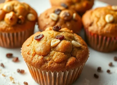 Muffins aux carottes et épices