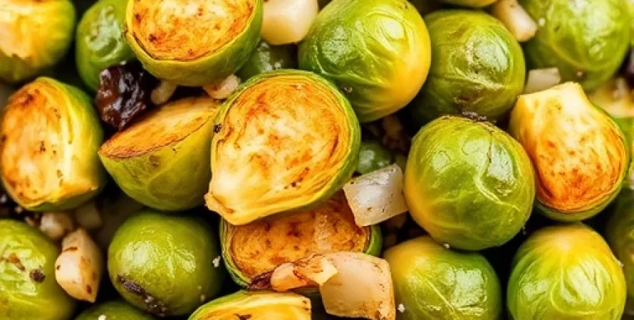 Chou de Bruxelles rôti au garlic