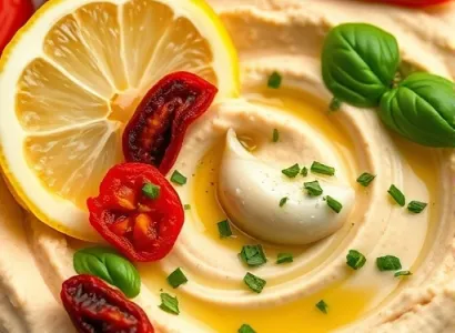 Hummus citronné