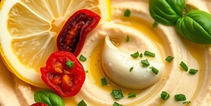 Hummus citronné