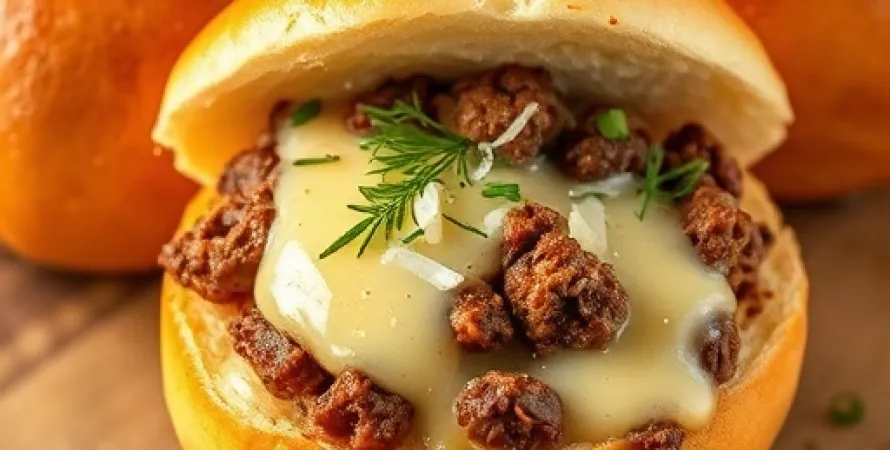 Buns au boeuf chaud