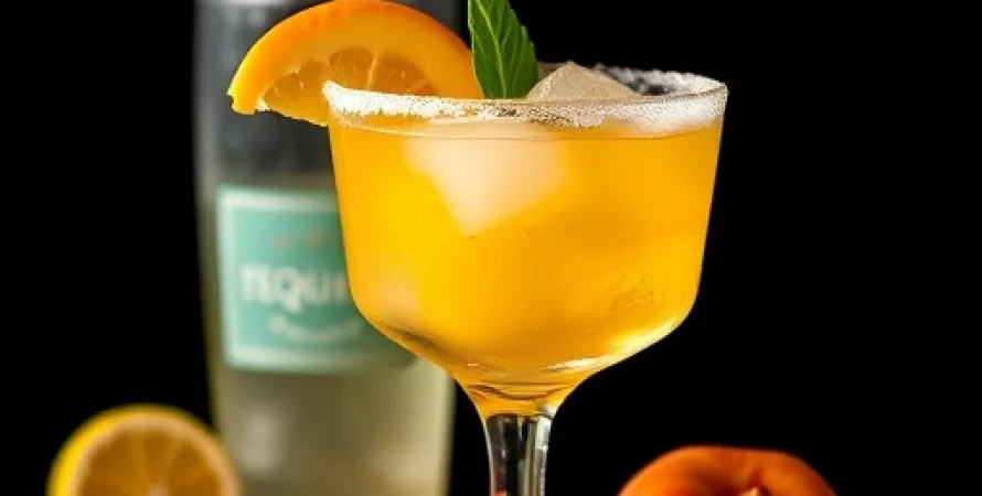 Margarita aux saveurs de mangue et de pêche