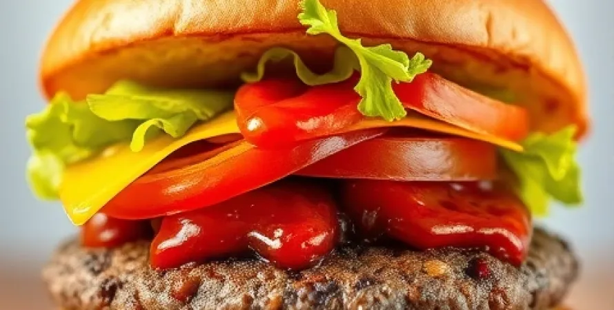 Burger simple
