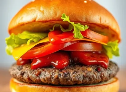 Burger simple