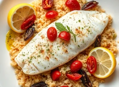 Tilapia au couscous