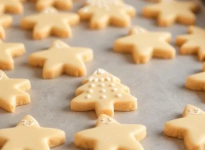 Biscuits de Noël au marzipan