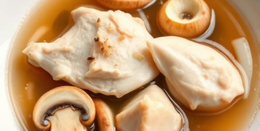 Soupe de poulet au dashi
