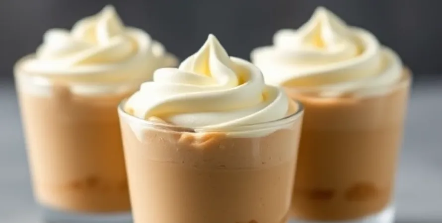 Mousse de beurre de cacahuète