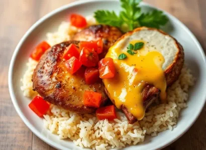 Poulet au fromage Cheddar mexicain