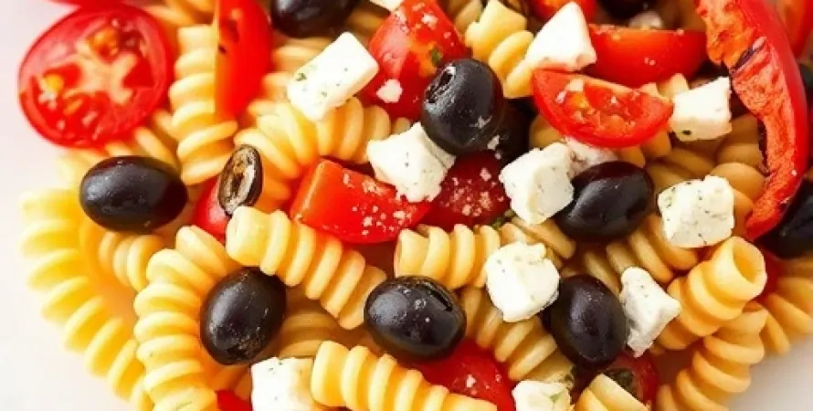 Salade de pâtes estivale