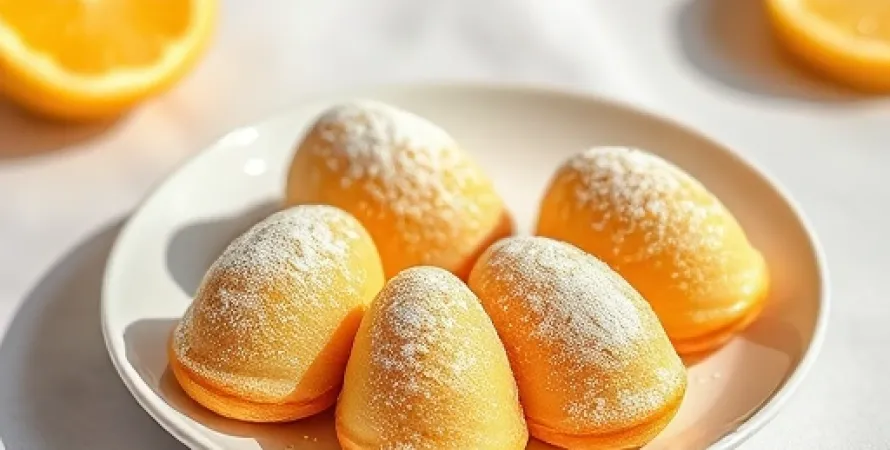 Madeleines au citron