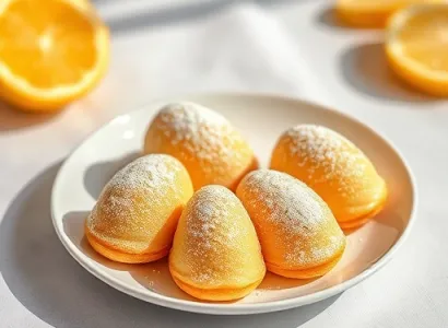 Madeleines au citron